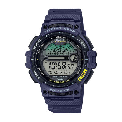 Casio Table Mens Multi-Function Digital Blue Strap Watch Ws1200h2avos