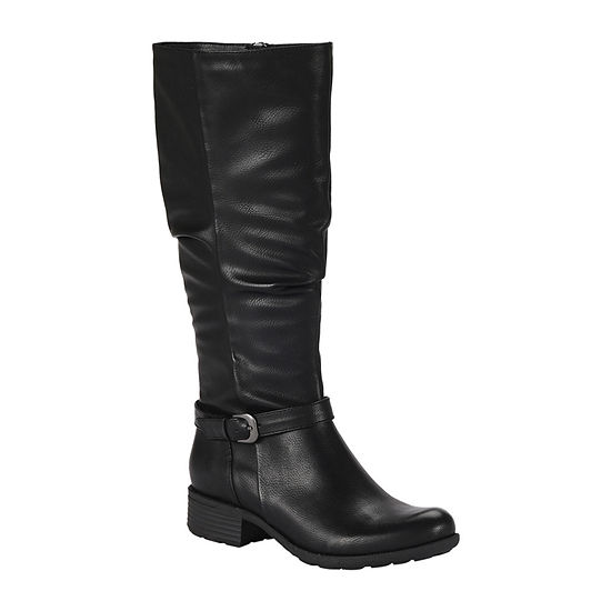 Frye and Co. Womens Paltrow Stacked Heel Riding Boots