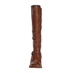 Frye and Co. Womens Jaimey Stacked Heel Riding Boots