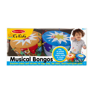Melissa & Doug Musical Bongos Interactive Toy