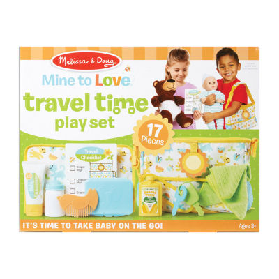 Melissa & Doug Mine To Love Travel Time Play Set Doll Accessory