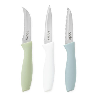 Cooks 3pc. Paring Knife Set, Color Multi JCPenney