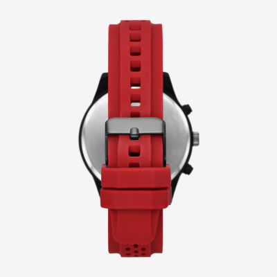 Mens Red Strap Watch Fmdjo288