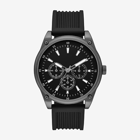 Fashion Watches Mens Black Strap Watch Fmdjo289 In Black