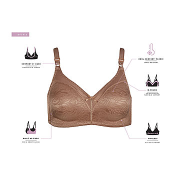 Bali Double Support Women`s Lace Wirefree Bra with Spa Closure -  Best-Seller