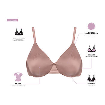 Bali womens One Smooth Smoothing & Concealing Underwire Df3w11 Full  Coverage Bra, Magnolia Mesh Print, 34D US at  Women's Clothing store
