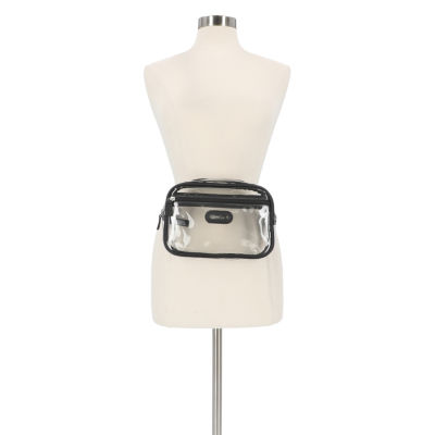 Multi Sac Clear Belt Bag Unisex Adult Adjustable Straps Fanny Packs, Color Clear JCPenney