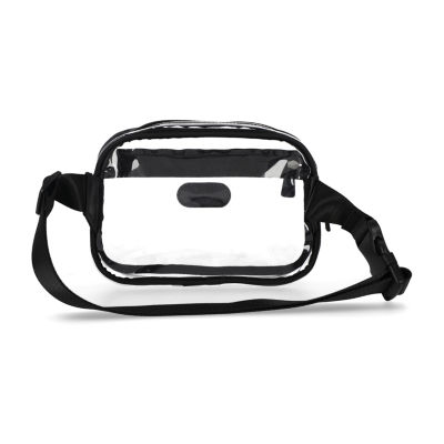 Multi Sac Clear Belt Bag Unisex Adult Adjustable Straps Fanny Packs, Color Clear JCPenney