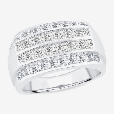 Mens 1/ CT. T.W. Genuine White Diamond or Yellow 10K Gold Fashion Ring