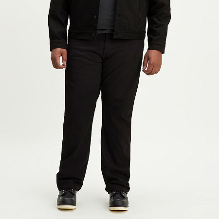 Levi's Big & Tall Mens 501 Original Fit Jeans, 42 34, Black