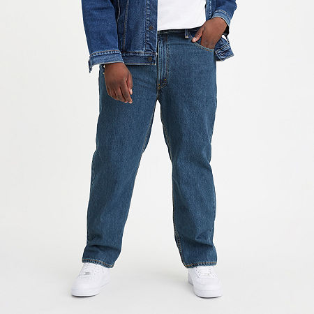 Levi's Big and Tall Mens 550 Tapered Leg Relaxed Fit Jeans, 56 30, Blue
