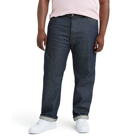 Levi's Big & Tall Mens 501 Original Fit Jeans, 58 30, Blue