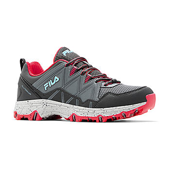 Armstrong Uskyld Certifikat Fila AT Peake 24 Trail Womens Walking Shoes, Color: Monument Gray Pink -  JCPenney