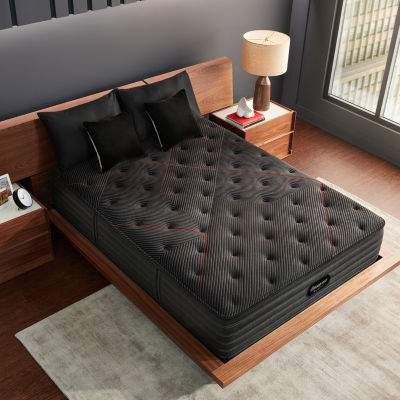 Simmons Beautyrest Black® C-Class Plush Pillow Top - Mattress + Box Spring