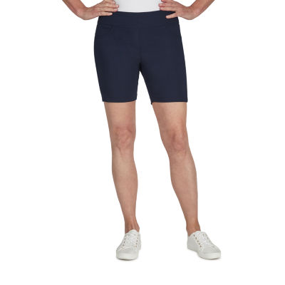 Hearts Of Palm Womens Mid Rise PullOn Short Petite JCPenney