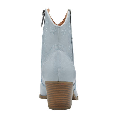 Indigo Rd. Womens Adeleo Stacked Heel Cowboy Boots