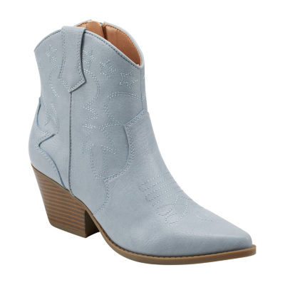 Indigo Rd. Womens Adeleo Stacked Heel Cowboy Boots
