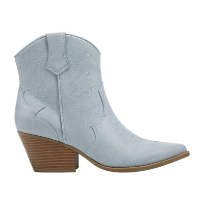 Indigo Rd. Womens Adeleo Stacked Heel Cowboy Boots