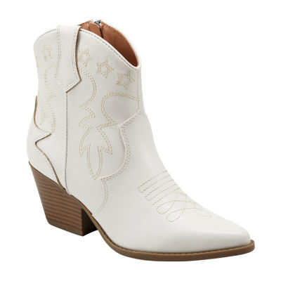 Indigo Rd. Womens Adeleo Stacked Heel Cowboy Boots
