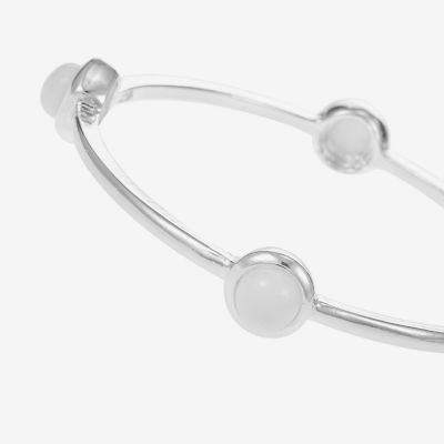 Liz Claiborne Womens Gold Tone Bangle Bracelet