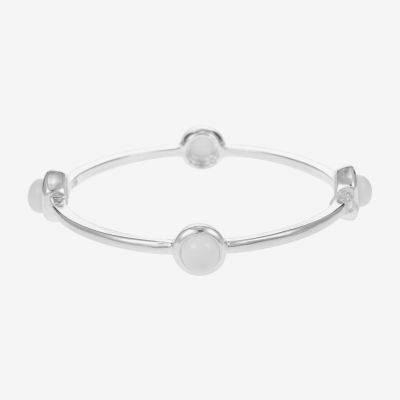 Liz Claiborne Womens Gold Tone Bangle Bracelet