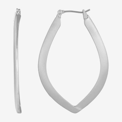 Liz Claiborne 48mm Hoop Earrings