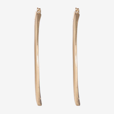 Liz Claiborne Womens 48mm Hypoallergenic Hoop Earrings