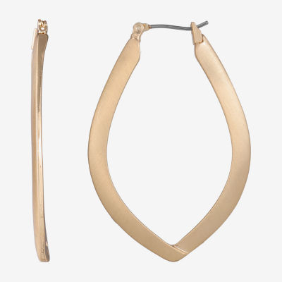Liz Claiborne Womens 48mm Hypoallergenic Hoop Earrings