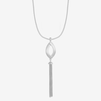 Liz Claiborne Tassel Womens 32 Inch Pendant Necklaces