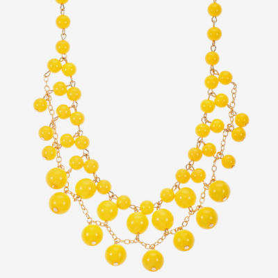 Liz Claiborne Womens 18 Inch Statement Necklace