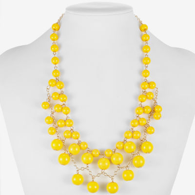 Liz Claiborne Womens 18 Inch Statement Necklace