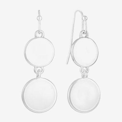 Liz Claiborne Double Womens Drop Earrings