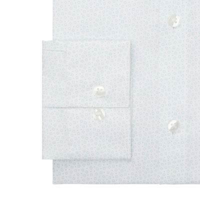 Van Heusen Ultra Flex Mens Slim Fit Stretch Fabric Wrinkle Free Long Sleeve Dress Shirt