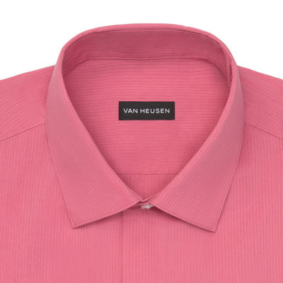 Van Heusen Everyday Defense Stain Shield Mens Regular Fit Stretch Fabric Wrinkle Free Long Sleeve Dress Shirt