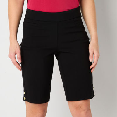 Liz Claiborne Alyssa Womens 12" Mid Rise Bermuda Short