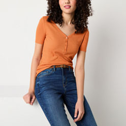 A.n.a Orange Tops for Women - JCPenney