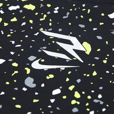 Nike 3BRAND by Russell Wilson Big Kid Boys Crew Neck Short Sleeve Regular Fit Graphic T-Shirt