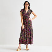 long fitted tank dress Tank Maxi Dress in Black main image 0