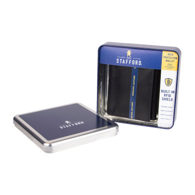 Stafford Mens Rfid Blocking Trifold Wallet