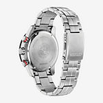 Citizen Sport Casual Mens Chronograph Silver Tone Stainless Steel Bracelet Watch Ca4431-50e