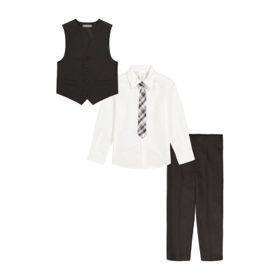 Van Heusen Little & Big Kid Boys 4-pc. Suit Set