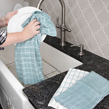 Ritz Kitchen Towels Solid Teal, Linens
