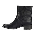 Frye and Co. Womens Elodie Stacked Heel Motorcycle Boots