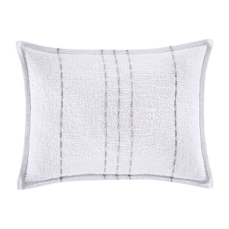 Queen Street Westhampton Hypoallergenic Pillow Sham, One Size, White