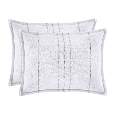 Queen Street Westhampton Hypoallergenic Pillow Sham, One Size, White