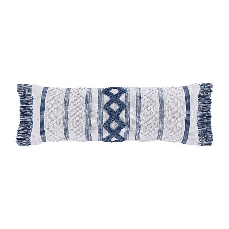 Queen Street South Hampton Lumbar Pillow, One Size, Blue