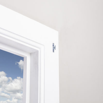 Kenney Fast Fit Easy Install Superior Hold 4 Pack Premium 1 IN Adjustable Curtain Rod