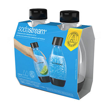 SodaStream SodaStream Twin Pack Fuse Reusable BPA Free Water Bottles Sparkling Maker Spirit 