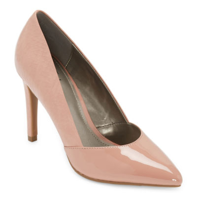 Nude store heels jcpenney