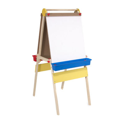 U Play Wooden Standing Double-Sided Art Easel - Sam's Club